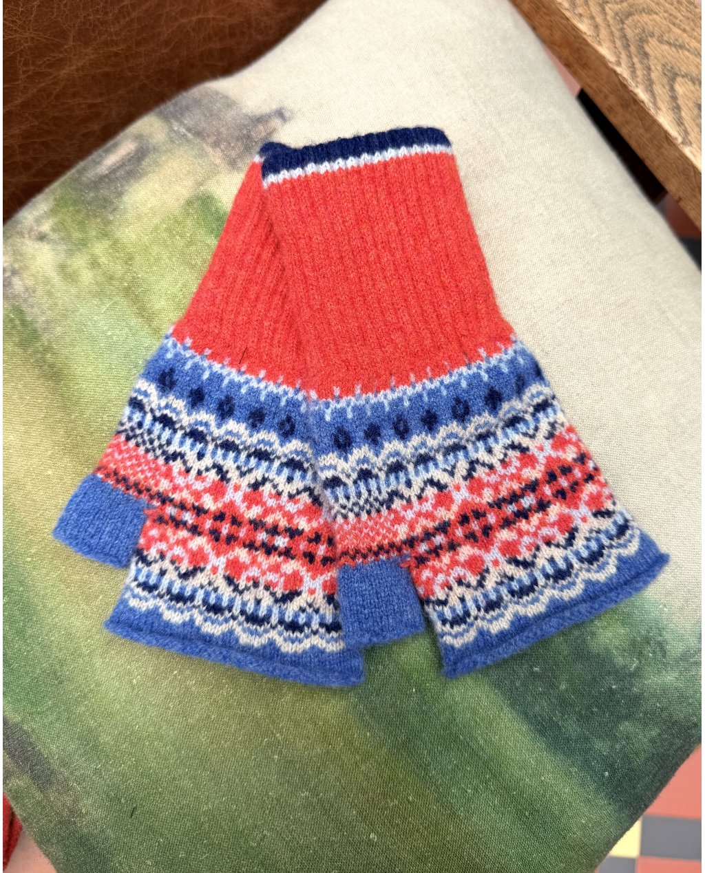 ERIBÉ | Alloa Open Mitt | Blue Bella ERIBÉ | Alloa Open Mitt | Blue Bella